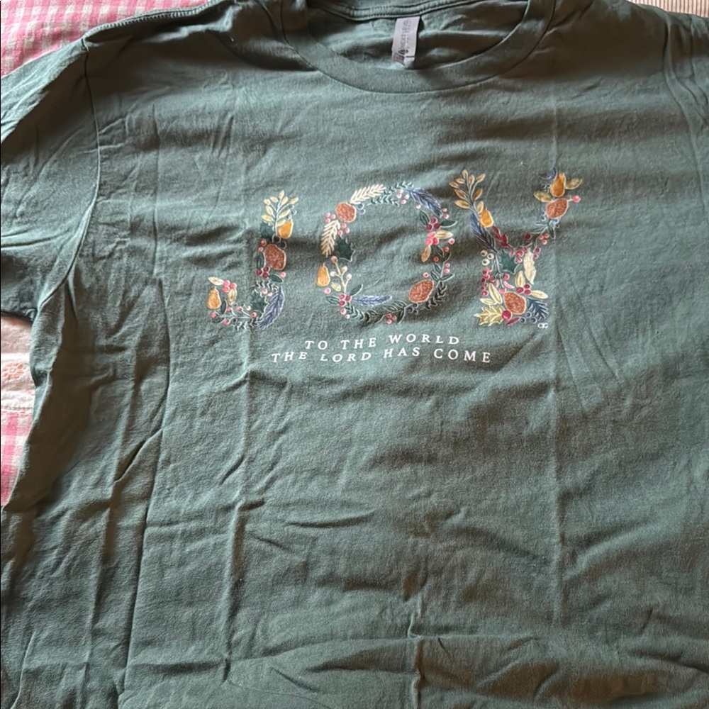 Green Joy Graphic T-Shirt